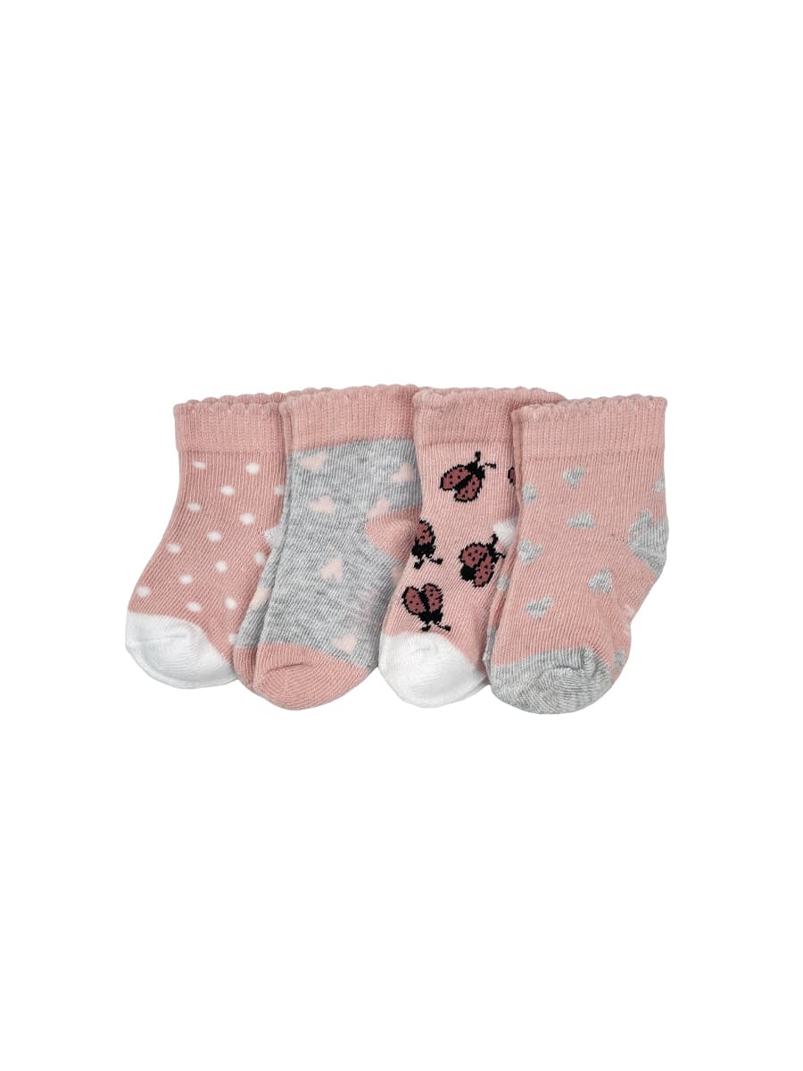 جوراب دخترانه برند لوپیلو (پک 4 عددی) کد k2341