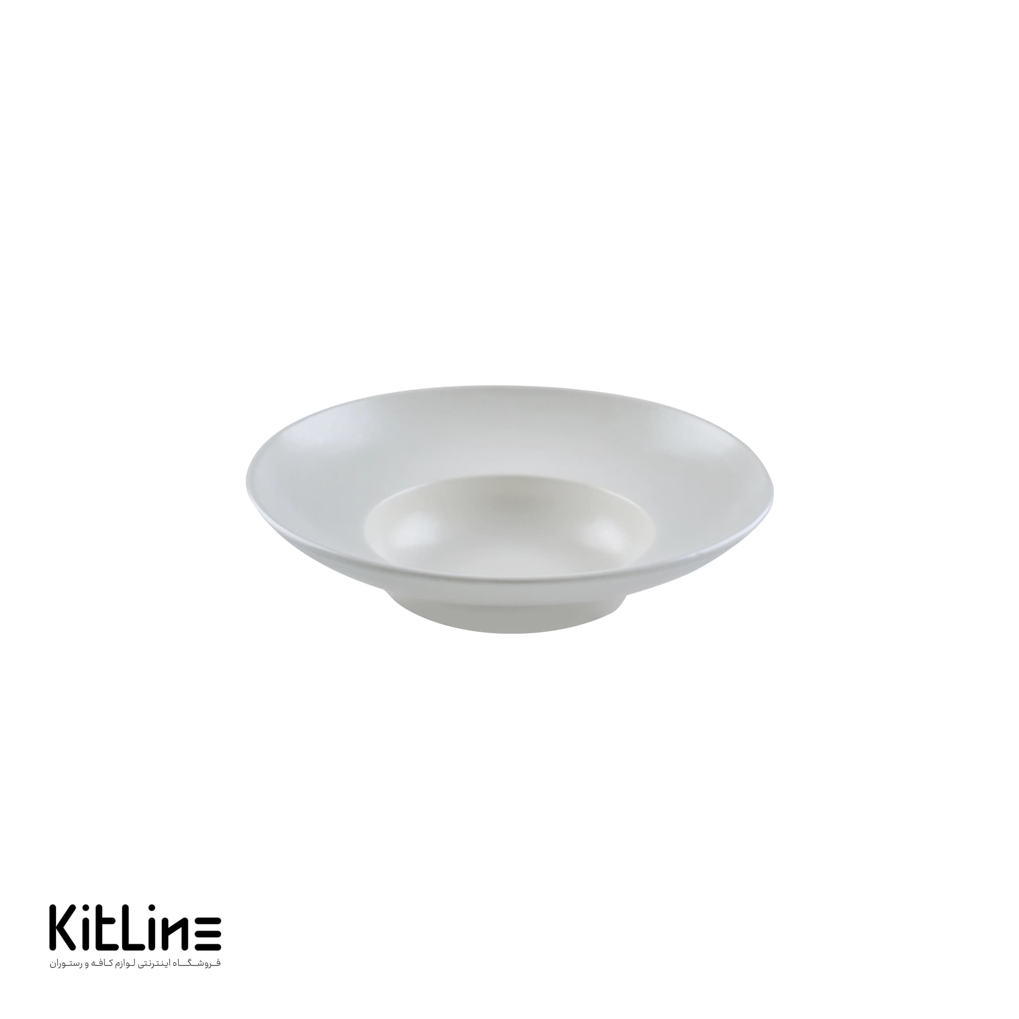 ظرف پاستا پرسلین ۲۶ سانتیمتری سفید آرتیزان مدل کفا