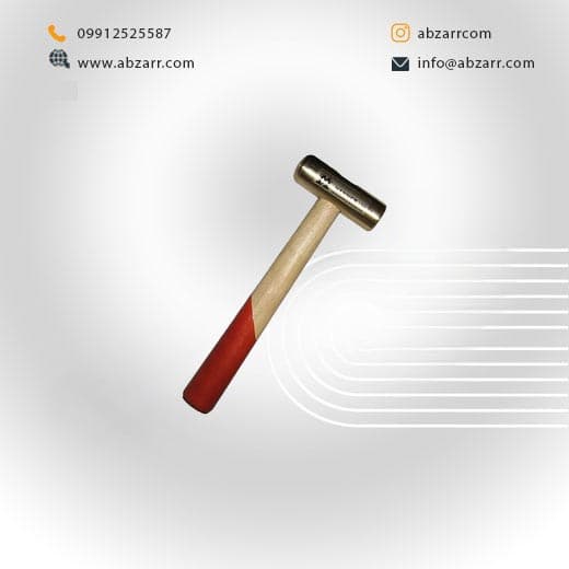 چکش ضد جرقه برنجی 4 پوندی MAHDAVI مدل BHW4P