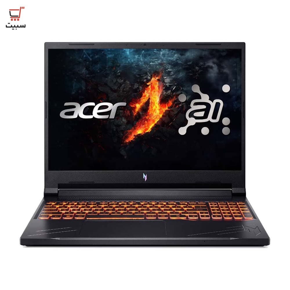 لپ تاپ 16 اینچی گیمینگ ایسر مدل Nitro V 16 ANV16-41-R6YU R7 8845HS 32G 2T SSD 6G RTX 4050 WUXGA 165Hz