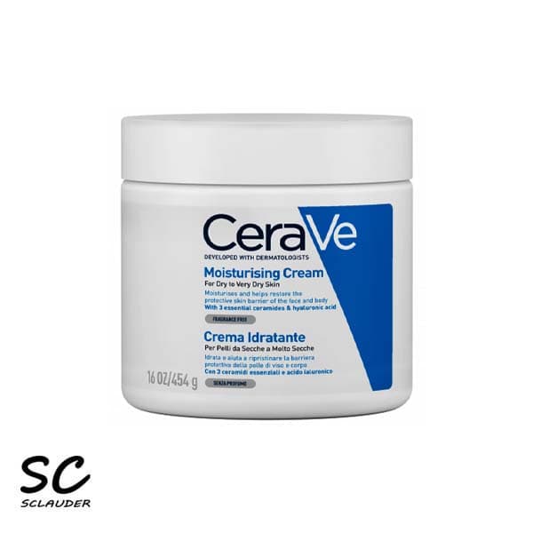 کرم مرطوب کننده صورت و بدن پوست خشک سراوی Cerave بدون عطر حجم 454 و 340 گرم