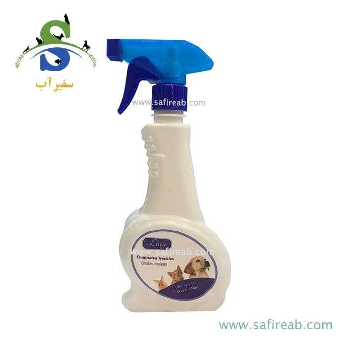 اسپری ضد کک و کنه سگ و گربه و جوندگان لوسی (۴۵۰ سیسی)