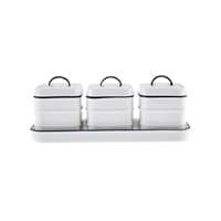 جا ادویه 3 عددی کاراجا دنی لاین سفید