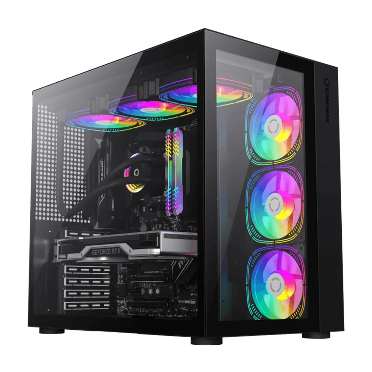 کیس گیمینگ گیم مکس CASE GAMEMAX INFINITY BLACK