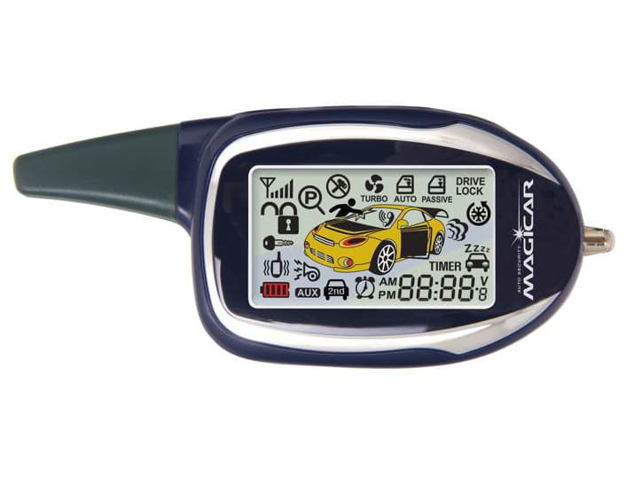 دزدگیر تصویری خودرو مجیکار M110AS استارتی