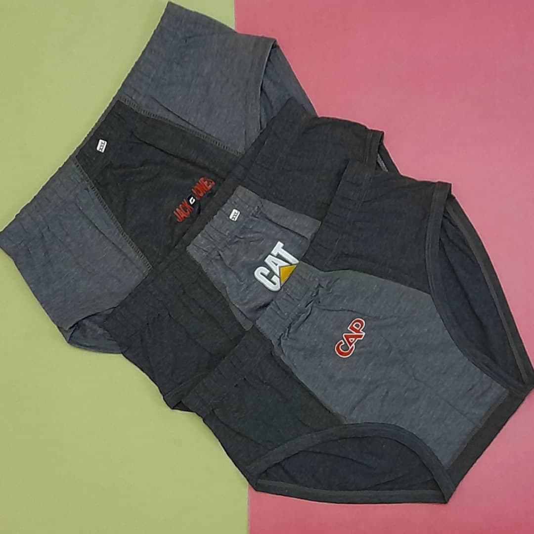 شورت مردانه اسلیپ نخی ملانژسایز2xl