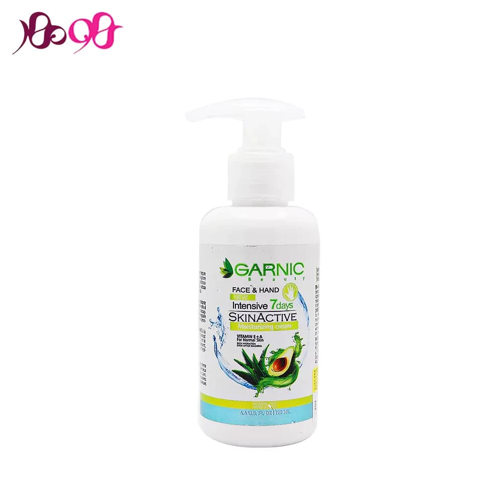 کرم مرطوب کننده پمپی گارنیک 125 میل (پوست نرمال)