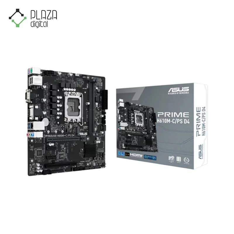 مادربرد ایسوس مدل Prime H610M-C/PS D4 DDR4