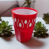 لیوان پلاستیکی مدل قطره اشک