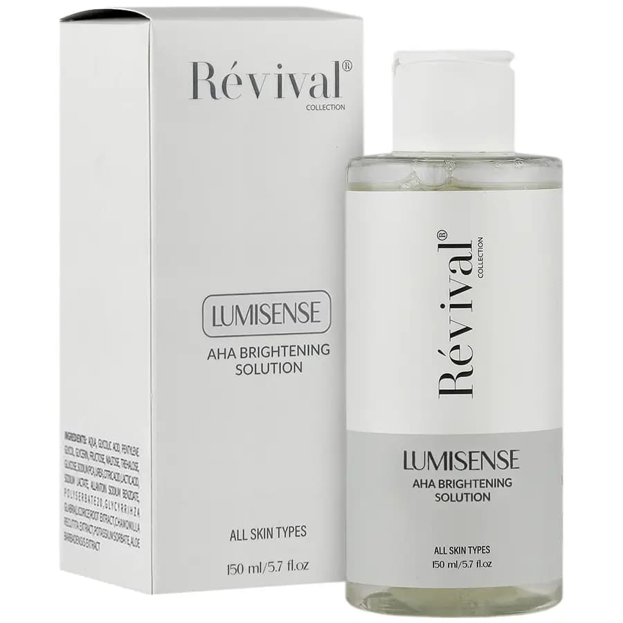 محلول پاک کننده و روشن کننده کلکسیون رویوال مناسب انواع پوست حجم 150میلی لیتر