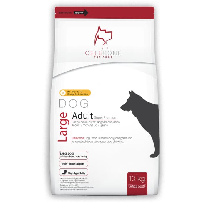 غذای سگ نژاد بزرگ بالغ سلبن (10 کیلوگرم)