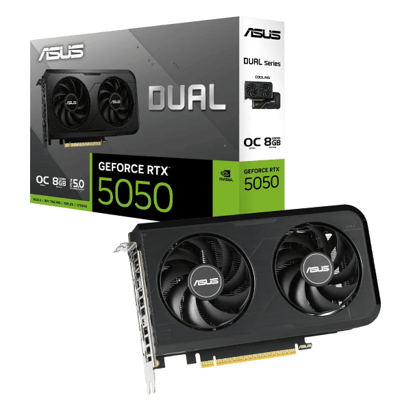 کارت گرافیک ایسوس مدل Dual GeForce RTX 5050 8GB GDDR6 OC Edition