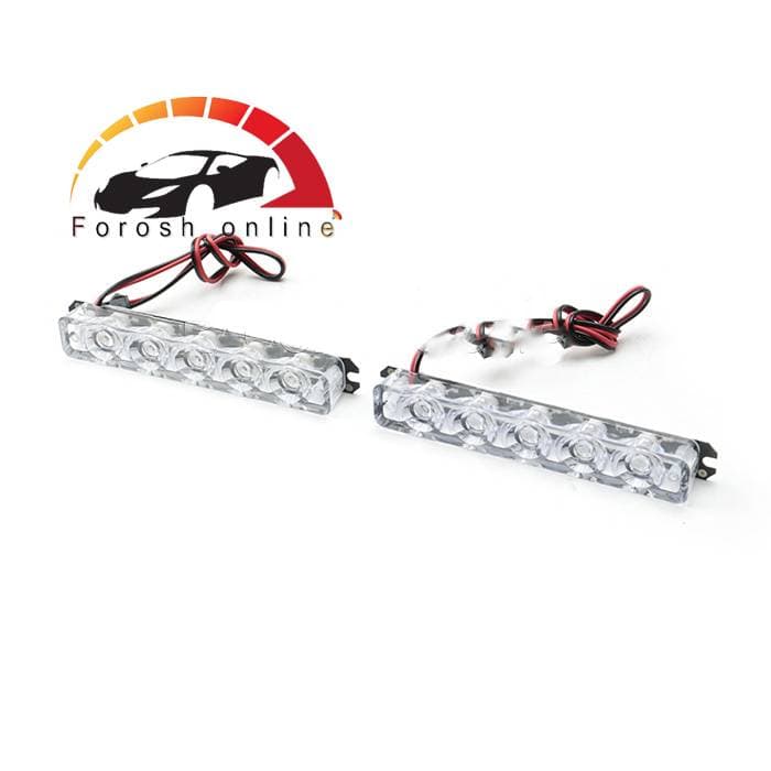 چراغ پلیسی جلو پنجره ۵ ال ای دی
