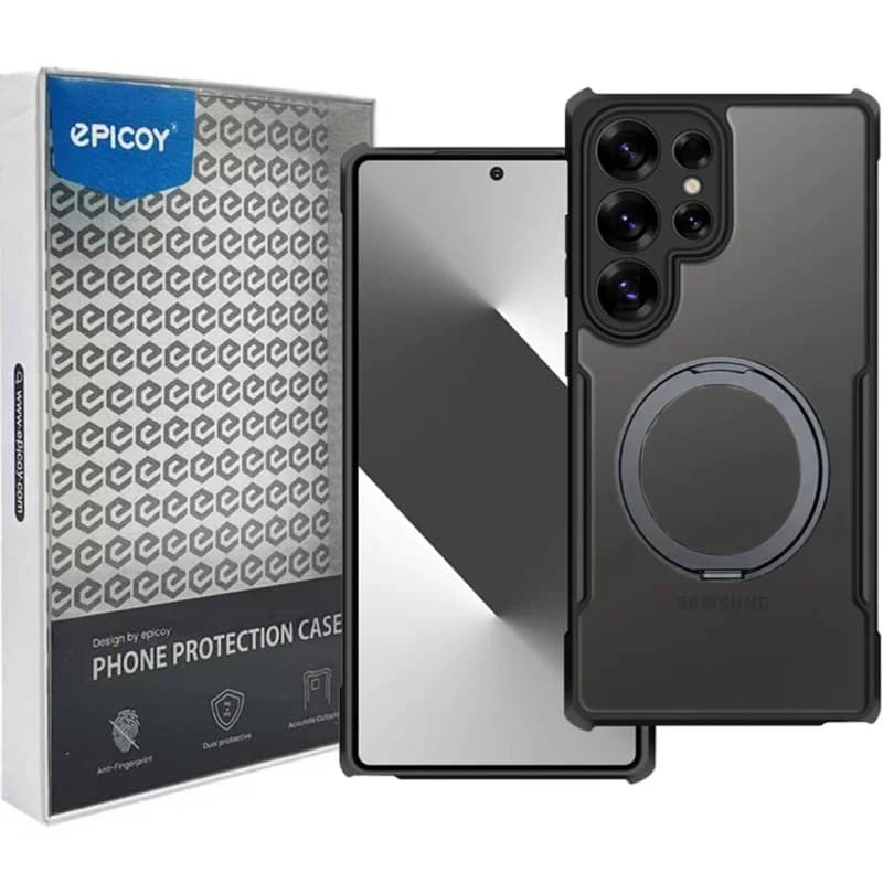 کاور گوشی سامسونگ Galaxy S25 Ultra اپیکوی مدل Xundd Rotating 360 Magnetic