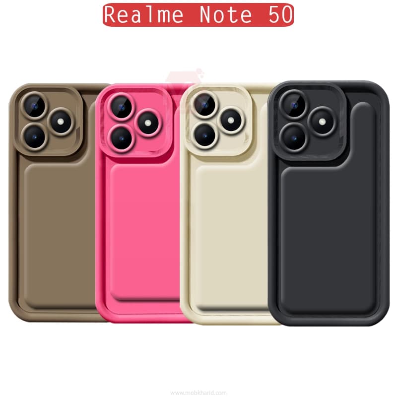 قاب محافظ Solid Silicone 3D Cover | Realme Note 50