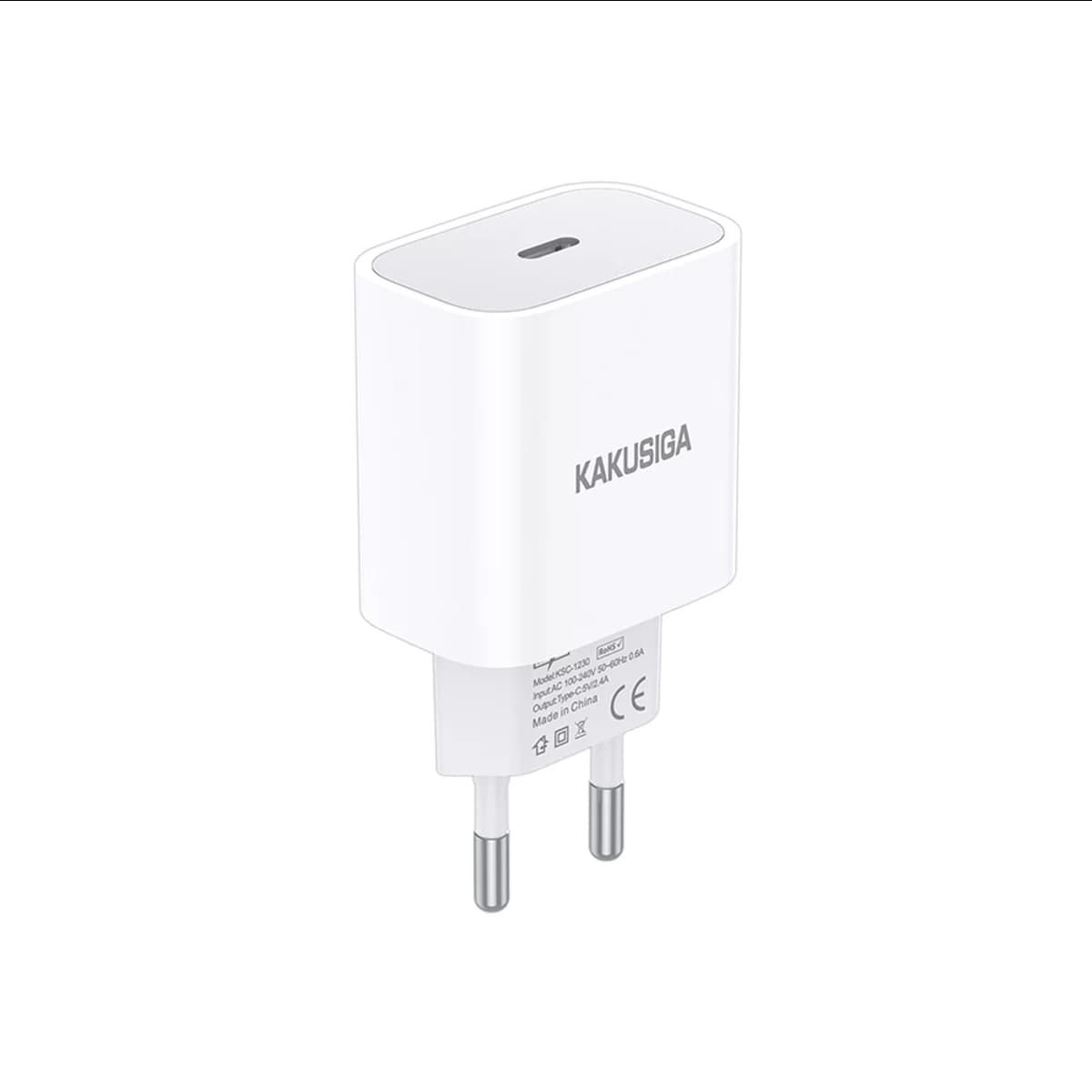 شارژر دیواری کاکوسیگا مدل KSC-1228 توان 20 وات