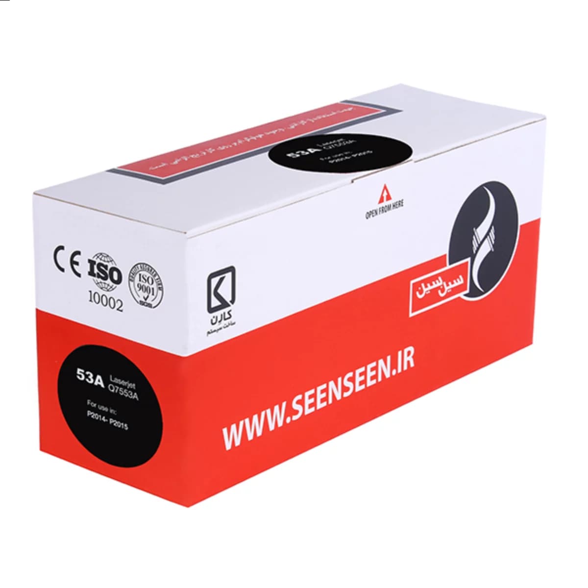 کاتریج سین سین طرح HP 53A مشکی