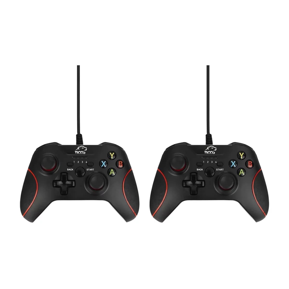 دسته بازی دوبل شوک دار تسکو مدل TG 120 X2