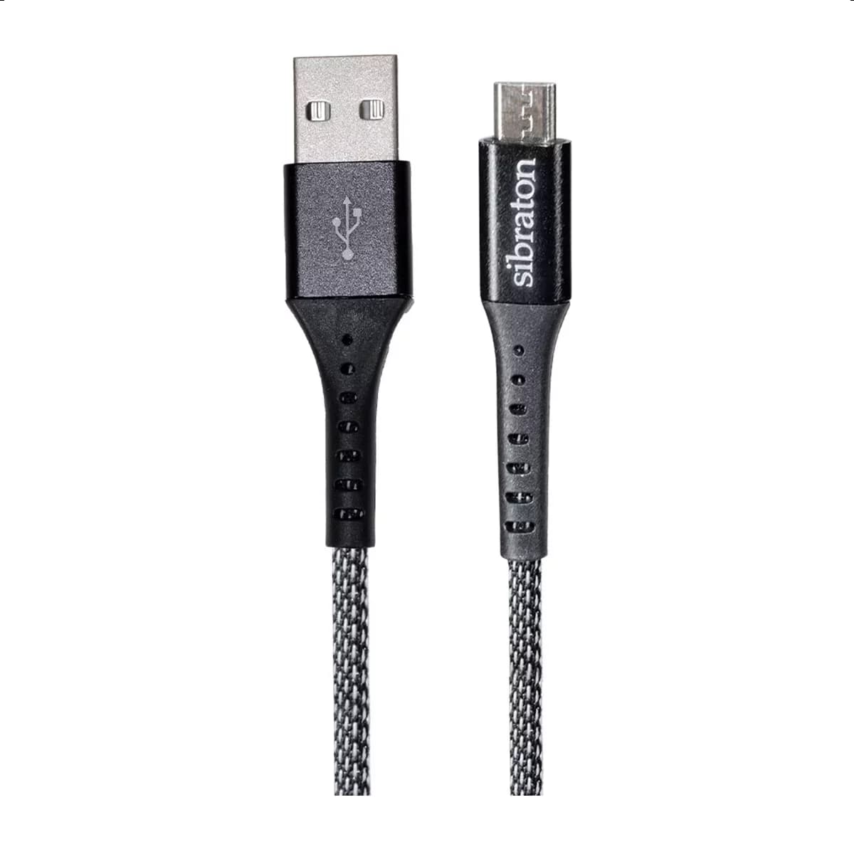 کابل میکرو یو اس بی سیبراتون مدل S250A طول 1.1 متر