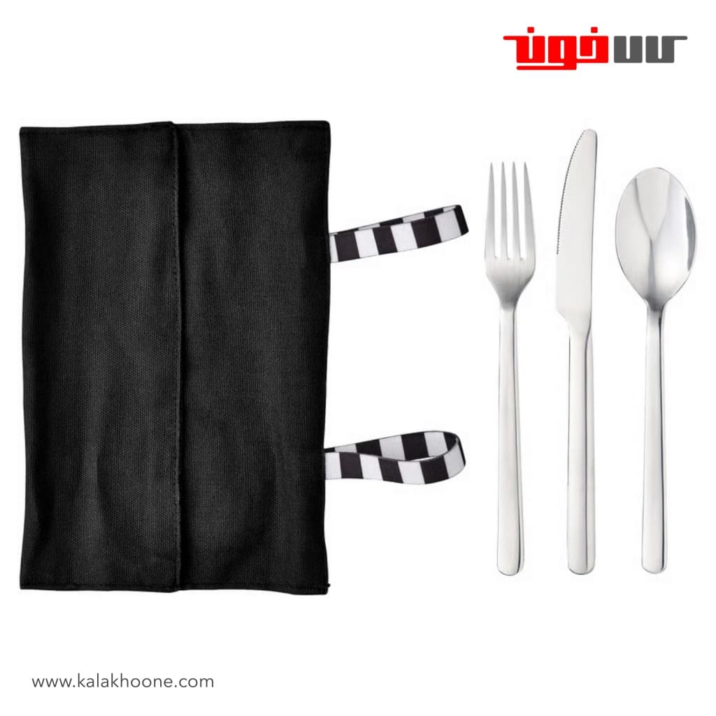 کارد و چنگال مسافرتی ایکیا مدل FINSKUREN