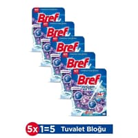 خوشبوکننده و ضدعفونیکننده توپی توالت برف پاور اکتیو رایحه اسطوخودوس ۵ بسته 1 عددی