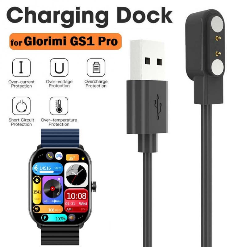 کابل شارژر ساعت گلوریمی مدل GS1 PRO