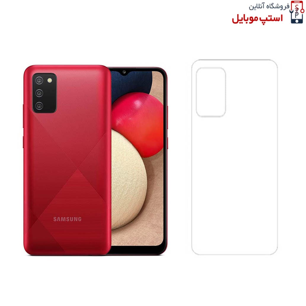 برچسب محافظ پشت گوشی سامسونگ samsung galaxy A02S