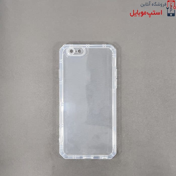 قاب آیفون IPHONE 6 مدل شفاف پشت طلقی