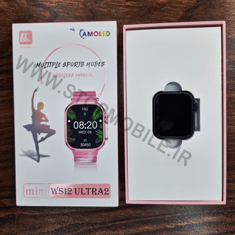 ساعت هوشمند ویسمی WS12 ULTRA 2 با 2 مدل بند و قابلیت اتصال به گوشی