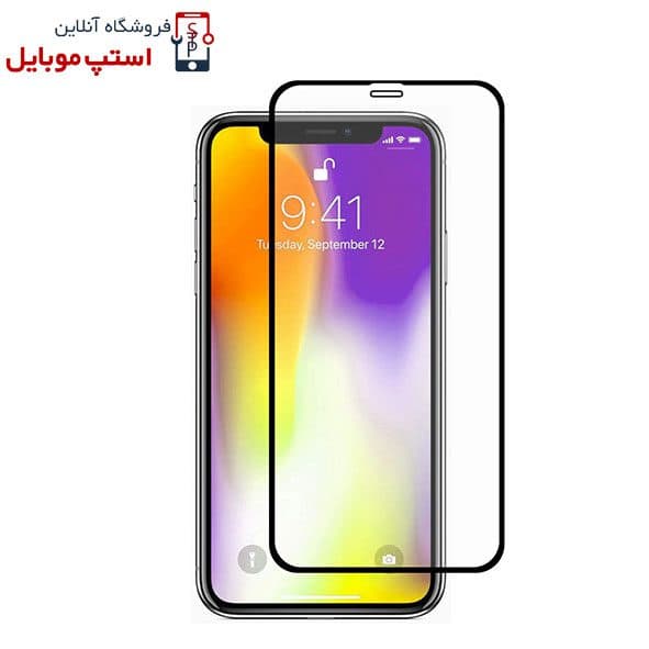 گلس آیفون ایکس اس مکس – IPHONE XS MAX مدل شیشه ای فول تمام صفحه