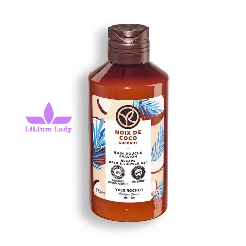 شاور ژل نارگیل ایوروشه ۲۰۰ میل