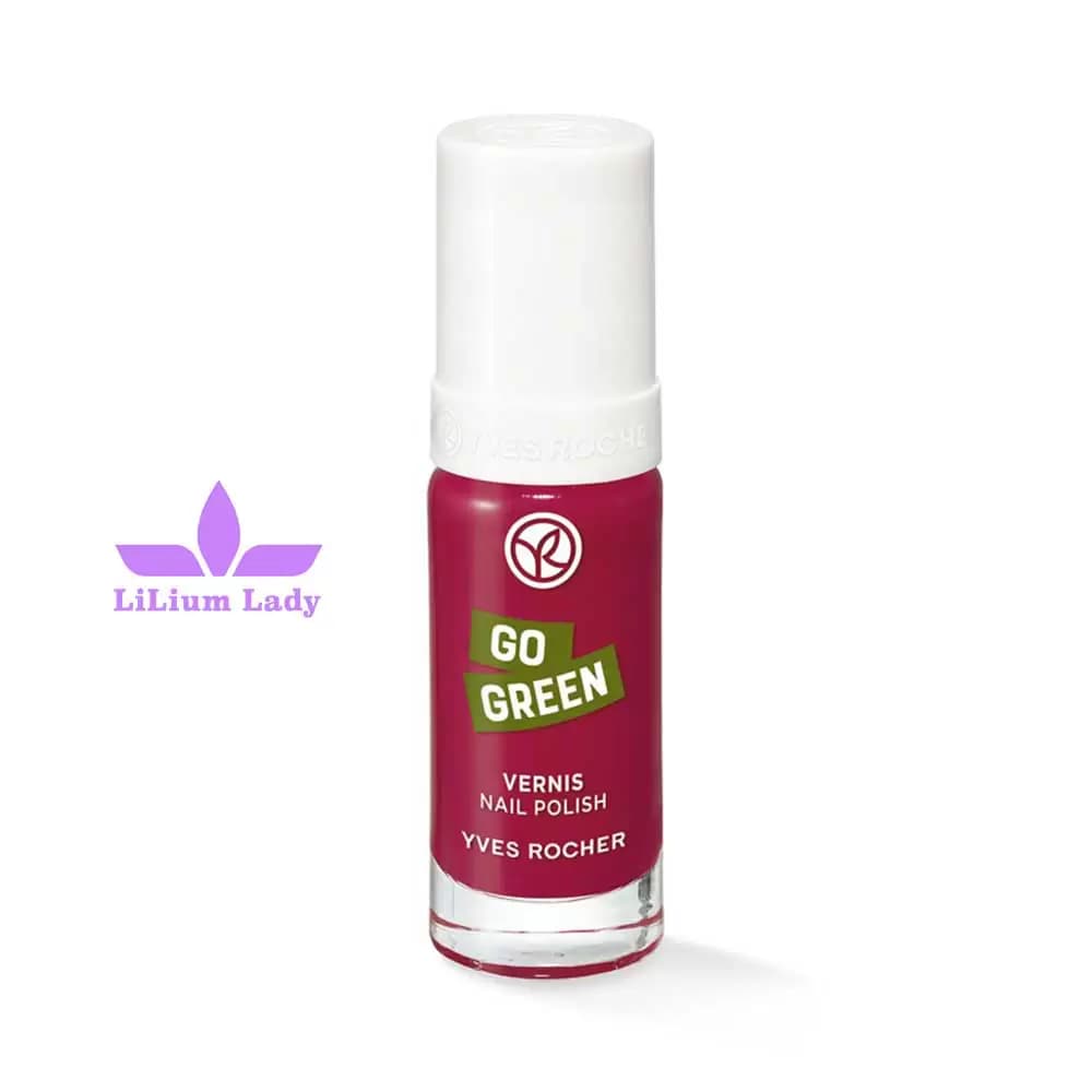 لاک ایوروشه رنگ صورتی تمشکی شماره ۲۴