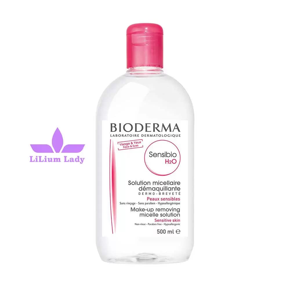 محلول پاک کننده پوست حساس بایودرما