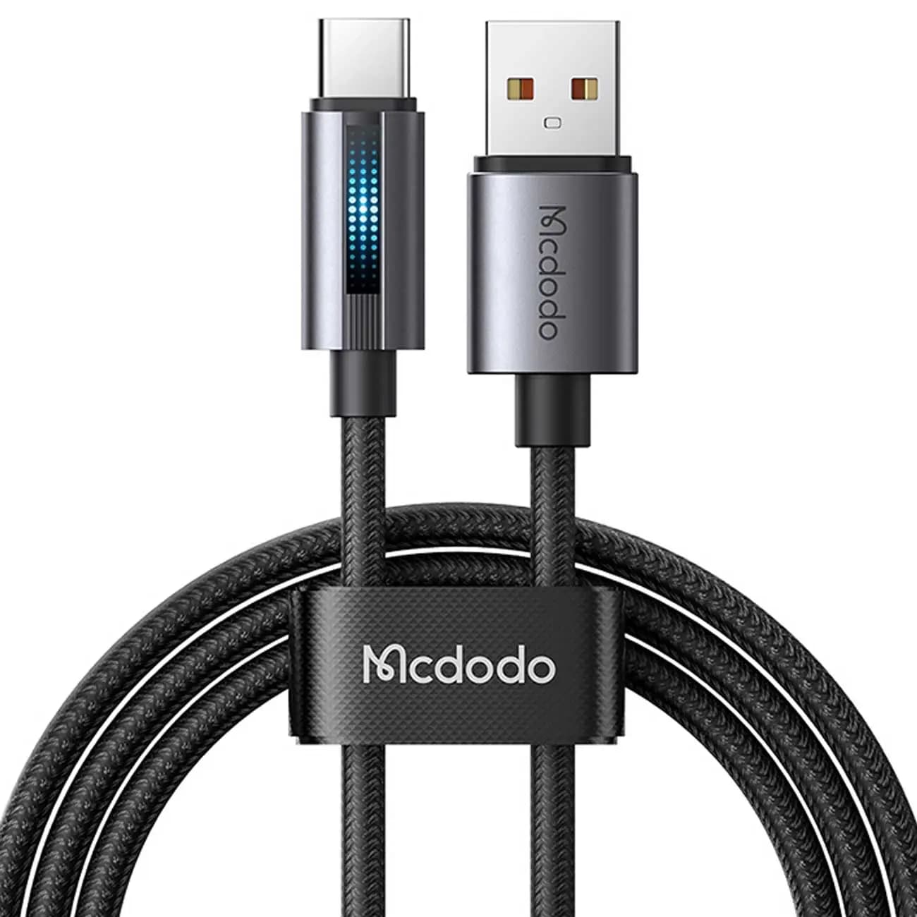 کابل سوپر فست شارژ یو اس بی به تایپ سی 100 وات 6 آمپر 1.2 متری مکدودو CA-518