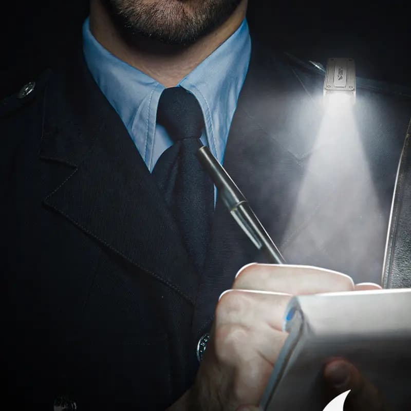 چراغ پلیسی اسمایلینگ شارک JD-008 با نور قرمز و آبی