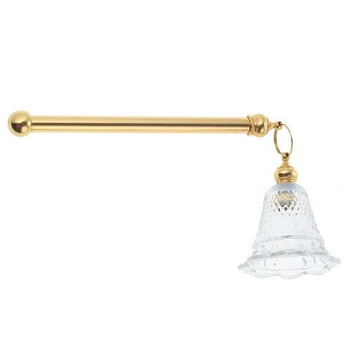 شمع خاموش کن مدل فلزی زنگوله ای بلوری*617