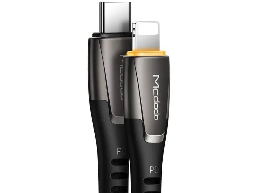 کابل شارژ سریع تایپسی به لایتنینگ 1.2 متری مکدودو Mcdodo PD Fast Charge 36W CA-7650