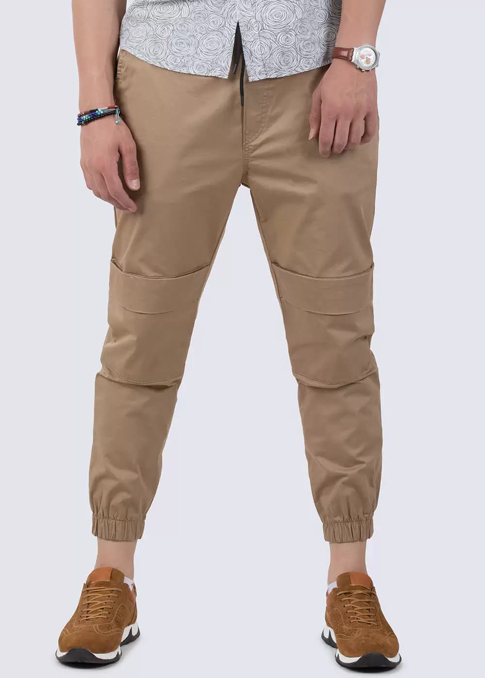 شلوار اسلش با جیب روی زانو