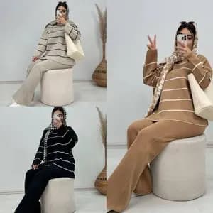 ست بافت زنانه طرح پاتریس