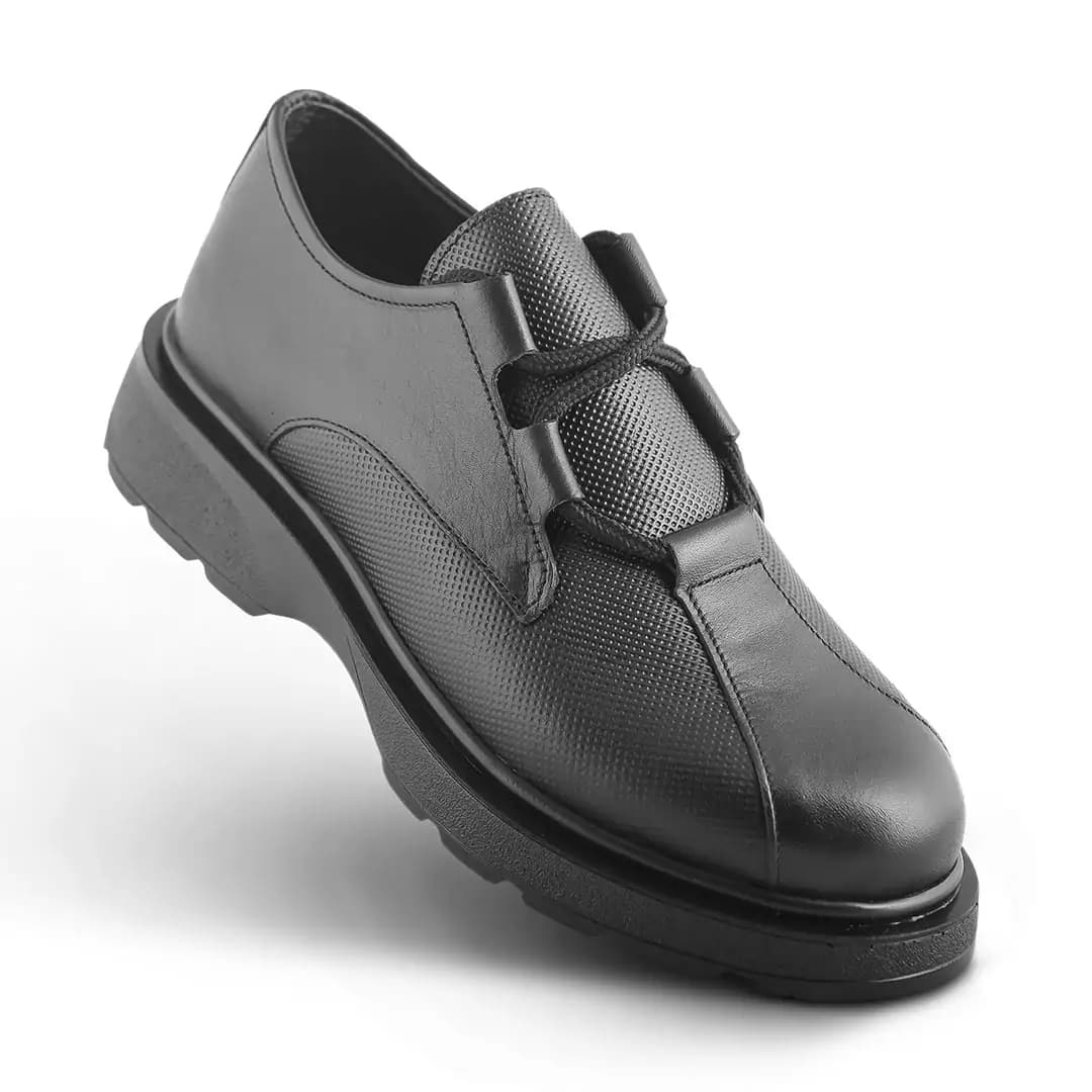 کفش روزمره زنانه چرم یلسان مدل رامونا کد 673-GN