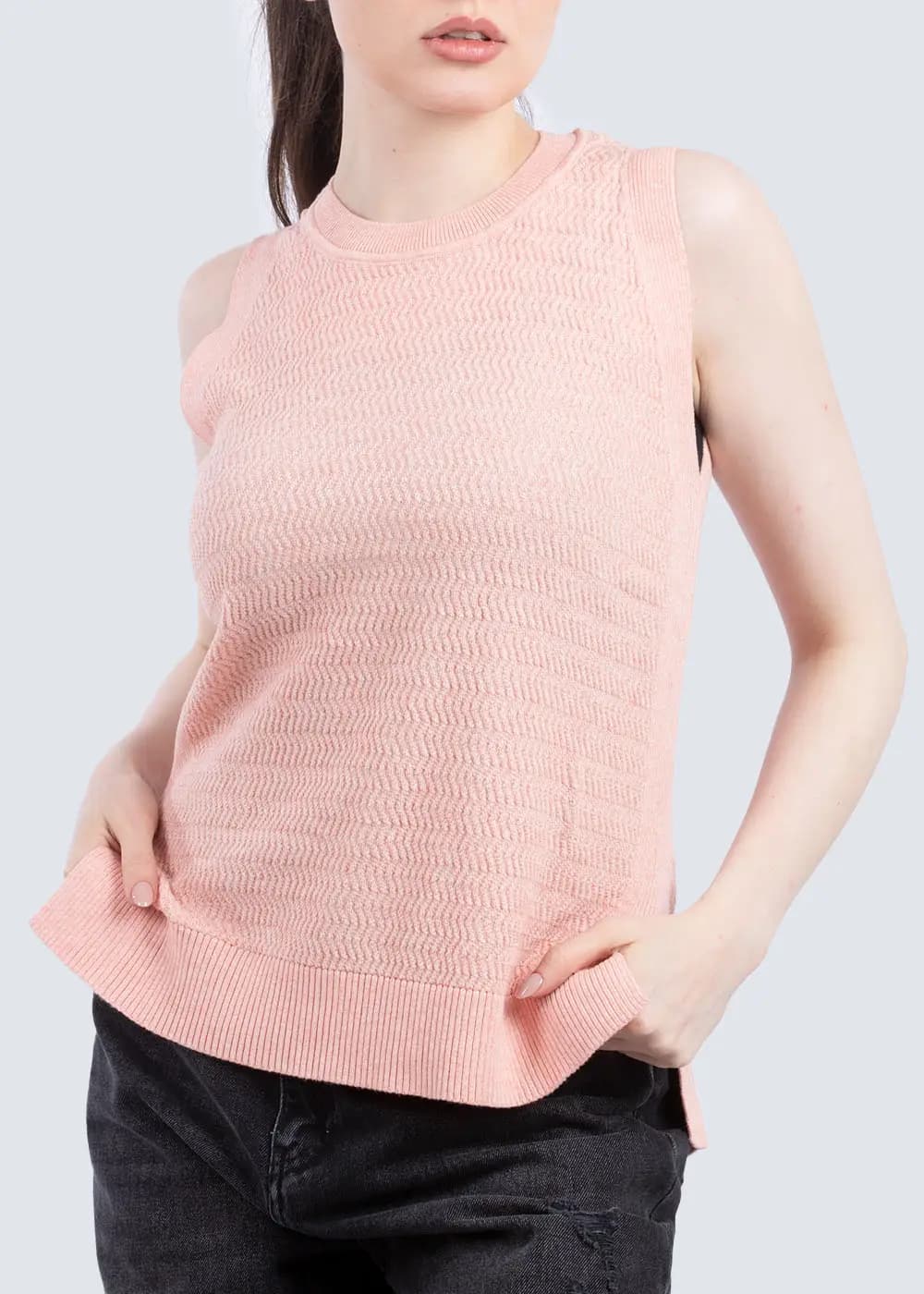 تاپ بافت زنانه تمیس