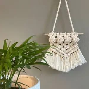 گیفت مکرومه بافی مدل فندق برند آرت بیوتی