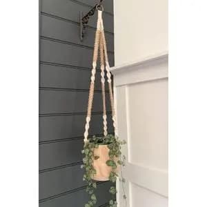 آویز گلدان مکرومه دکوراتیو طرح رویایی