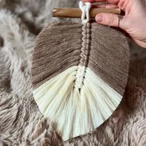 تک برگ مکرومه بافی رنگ دلخواه مدل گیتا