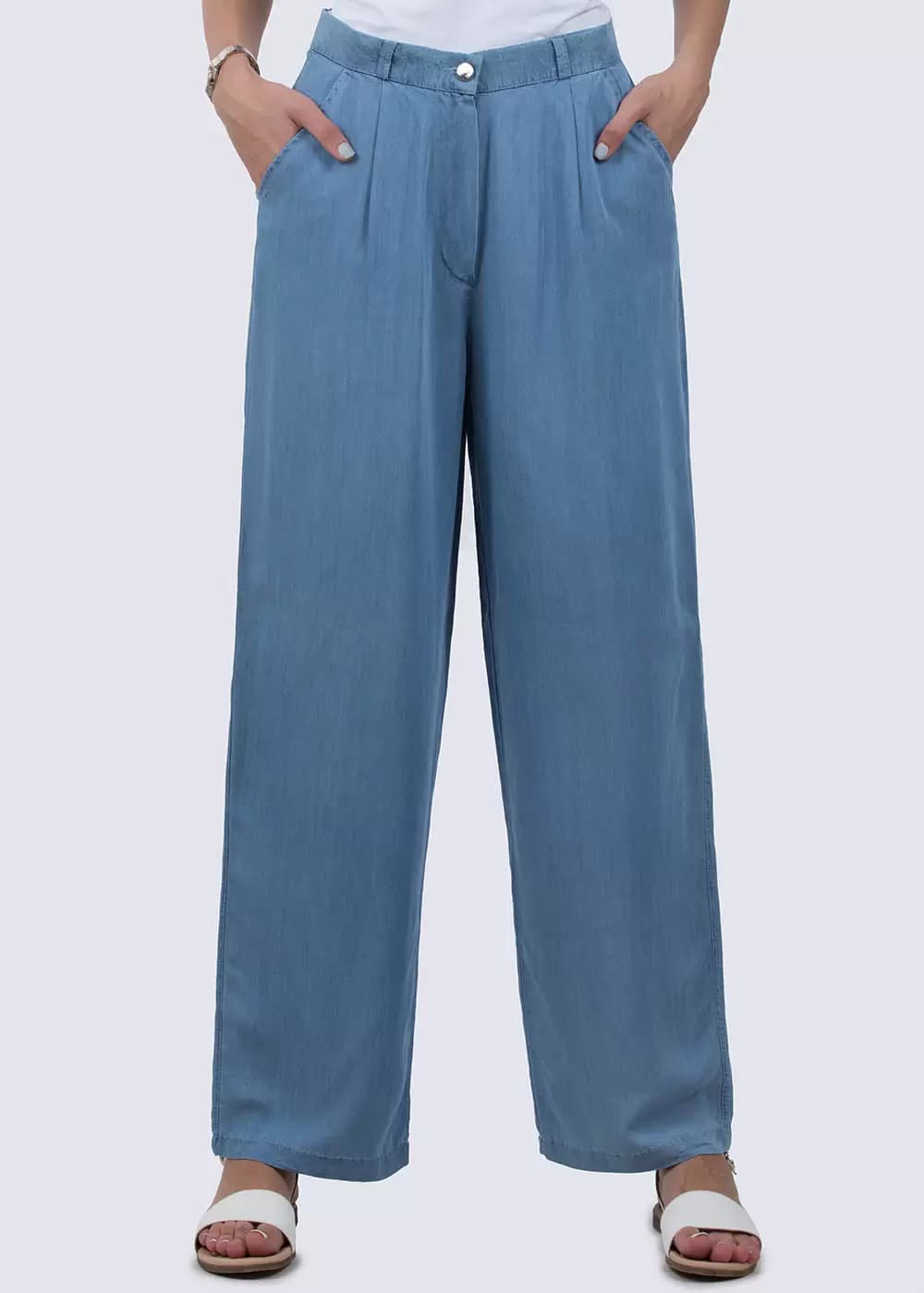 شلوار تنسل از بالا گشاد