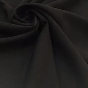 پارچه کرپ باربی کشی مشکی