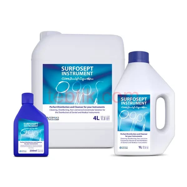 محلول ضدعفونی کننده ابزار سارفوسپت اینسترومنت 4 لیتری ( ارسال فقط باربری )