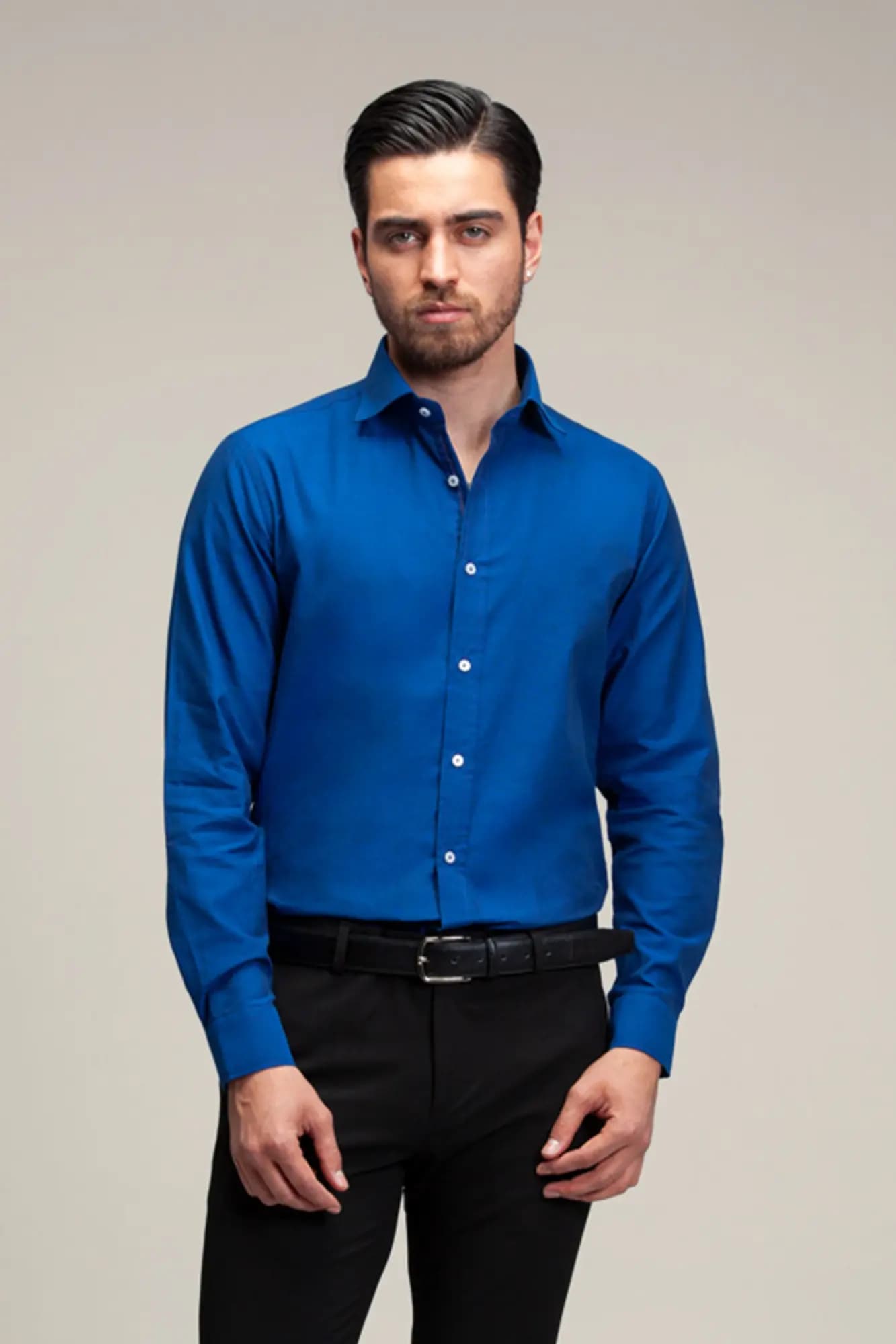 پیراهن مردانه آستین بلند ساده ست من