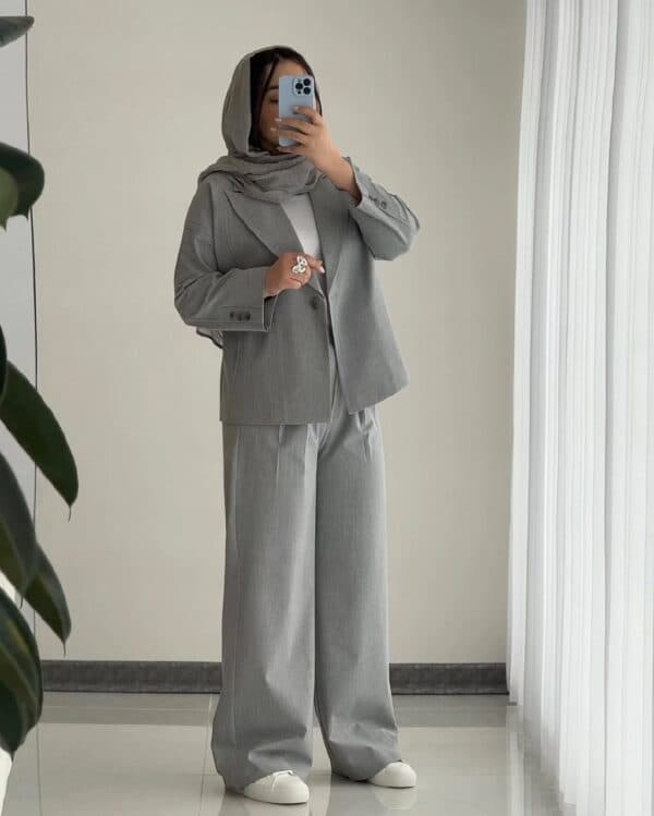 کت و شلوار زنانه مدل فرزانه