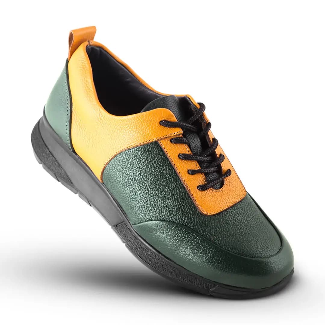 کفش روزمره زنانه چرم یلسان مدل سوفیا کد 654-MC